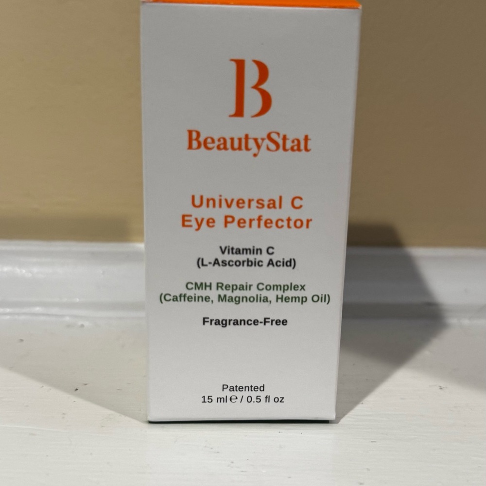 BeautyStat Universal C Eye Perfector - White and Orange Packaging